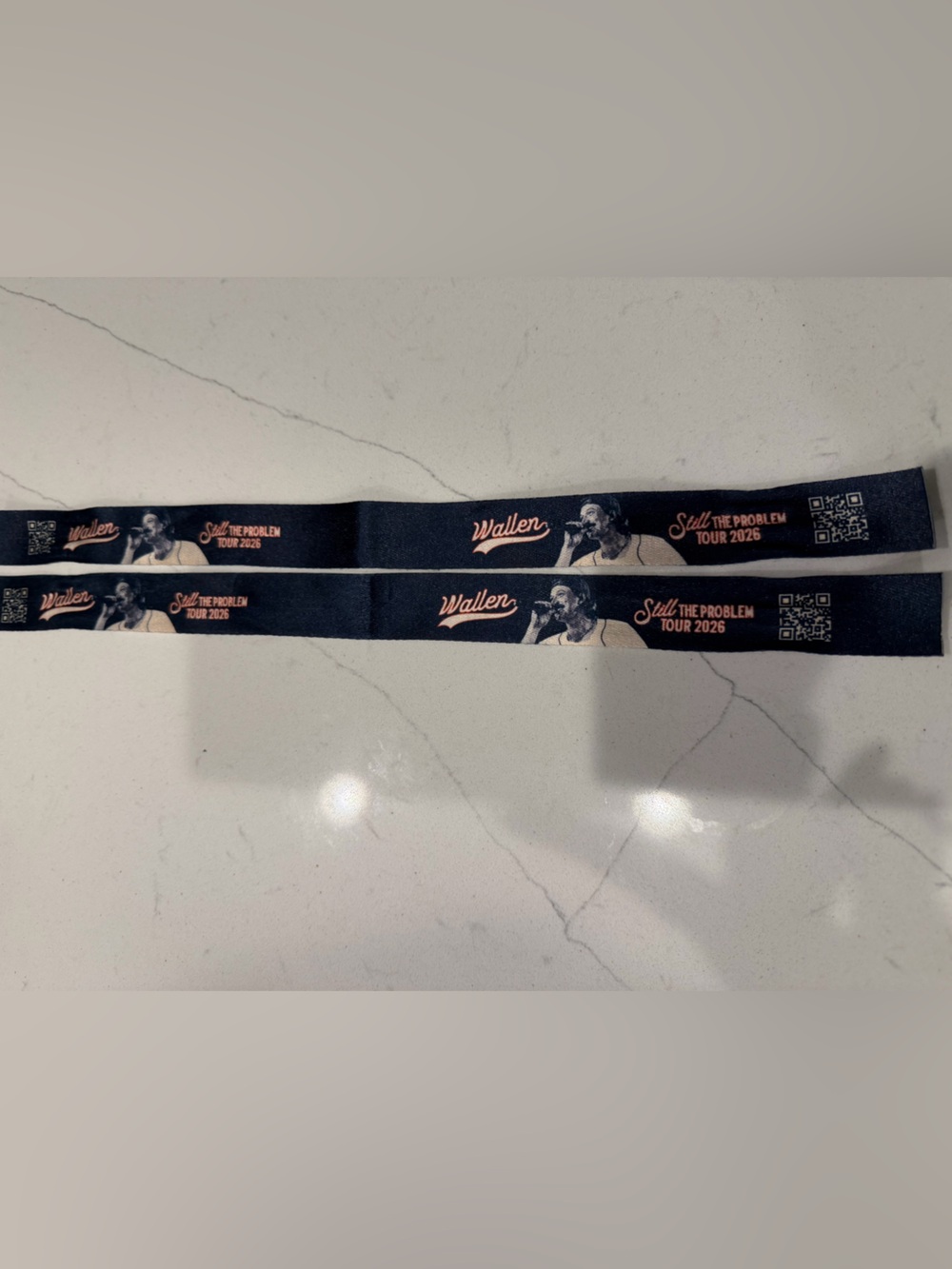 Morgan Wallen Still The Problem Set of 2 Wristbands